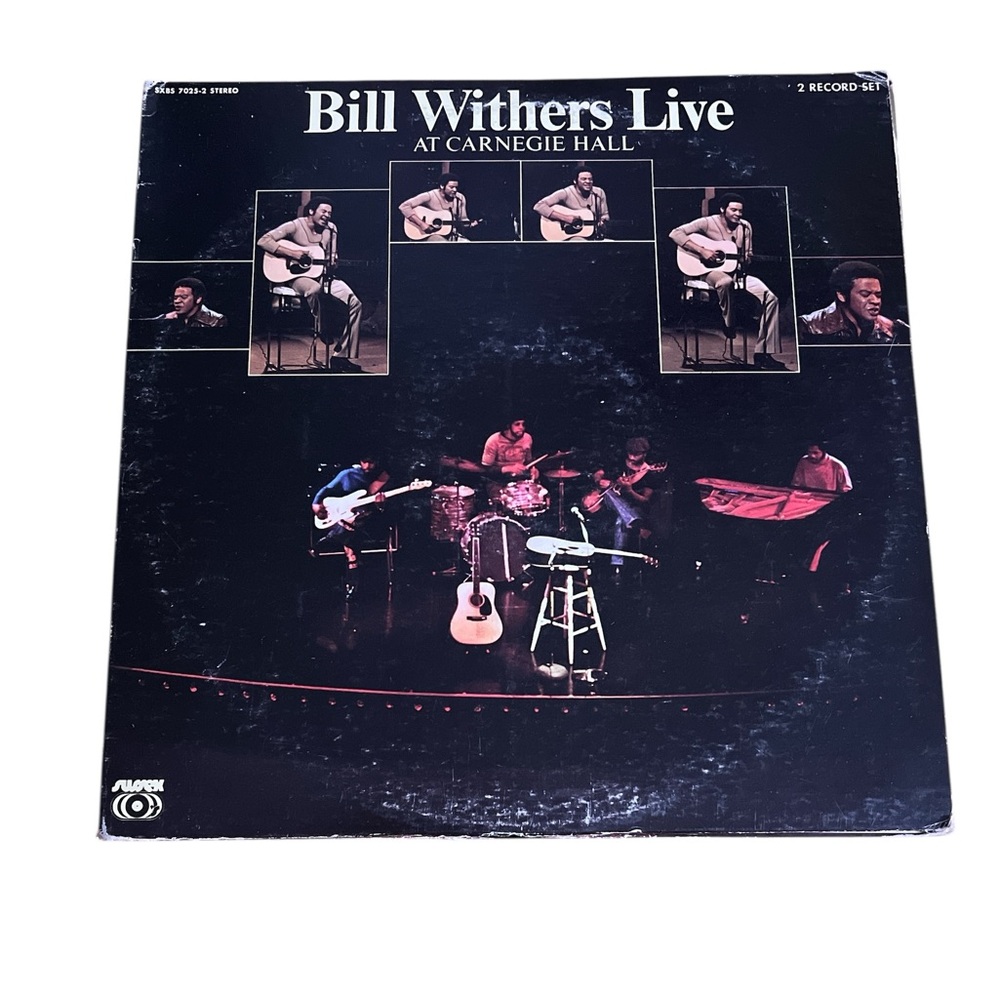 Bill Withers- Live Album Cover